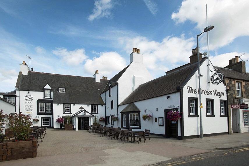 The Cross Keys Hotel Peebles Luaran gambar